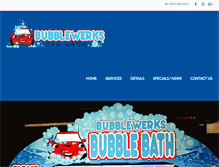 Tablet Screenshot of bubblewerks.com